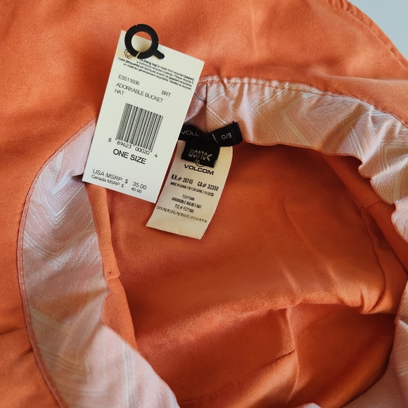 Volcom Orange bucket hat - Picture 4 of 4